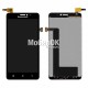 Дисплей для Lenovo S850 черный, с тачскрином