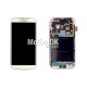 Дисплей для Samsung I9505 Galaxy S4 белый, с тачскрином и рамкой China Original (oled)