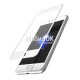 Ударопрочное защитное стекло (пленка) для Apple iPhone 7/Apple iPhone 8/SE (2020) белое керамическое