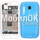 Корпус для Nokia 603 голубой ААА