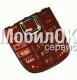 Клавиатура для Nokia 3120c красная, рус