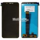 Дисплей для Nokia C1 (TA-1165) черный, с тачскрином