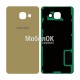 Задняя крышка для Samsung A510 Galaxy A5 (2016) золотистая