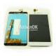 Дисплей для Lenovo S60 белый, с тачскрином