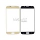 Стекло корпуса для Samsung G920F Galaxy S6 золотистое