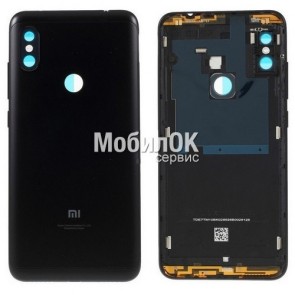 Задняя крышка для Xiaomi Redmi Note 6 Pro черная