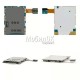 Коннектор SIM-карты для Samsung N8000 Galaxy Note со шлейфом