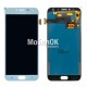 Дисплей для Samsung J400F Galaxy J4 (2018) голубой, с тачскрином (In-Cell)