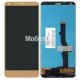 Дисплей для ZTE Blade V9 золотистый, с тачскрином и рамкой в сборе, оригинал