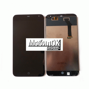 Дисплей для Meizu MX3 черный, с тачскрином