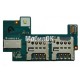 Коннектор SIM-карты для Sony C2304 Xperia C S39h/C2305/C2306, карты памяти, со шлейфом