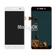Дисплей для Lenovo S90 белый, с тачскрином