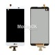 Дисплей для LG K500N X Screen/ X View K500DS белый, с тачскрином