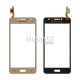 Сенсорный экран для Samsung G532 Galaxy J2 Prime золотой