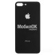 Стекло задней крышки для Apple iPhone 8 Plus черное