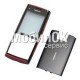 Корпус для Nokia X2-00 черно-красный AAA