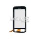 Сенсорный экран для Nokia C6-01 черный  с передней панелью