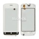 Сенсорный экран для Nokia C5-03/C5-06 белый с передней панелью
