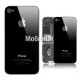 Задняя панель корпуса для Apple iPhone 4 (черная) копия ААА