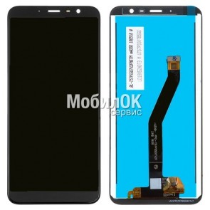 Дисплей для Meizu M6T черный (M811H), с тачскрином