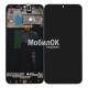 Дисплей для Samsung M105F Galaxy M10 черный, с рамкой, оригинал (GH82-19367A/GH82-20227A)