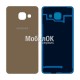 Задняя крышка для Samsung A310 Galaxy A3 (2016) золотая