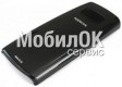 Задняя крышка для Nokia X1-01 оригинал, темно-серая (0258293)