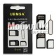Sim адаптер 3 в 1 для iPhone Micro, Nano черный Griffin