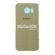 Задняя крышка для Samsung G925F Galaxy S6 EDGE золотистая