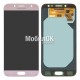 Дисплей для Samsung J730F Galaxy J7 (2017) розовый, оригинал (GH97-20736D)