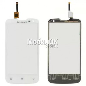 Сенсорный экран для Lenovo A830 белый