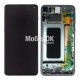 Дисплей для Samsung G970F Galaxy S10e Green в сборе с рамкой, оригинал (GH82-18852E)