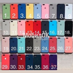 Чехол для Apple iPhone 6 Plus/6S Plus Silicone Case в ассортименте