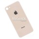 Стекло задней крышки для Apple iPhone 8 золотистое
