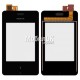 Сенсорный экран для Nokia 500 Asha Dual Sim черный