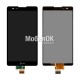 Дисплей для LG X Power K220DS черный, с тачскрином