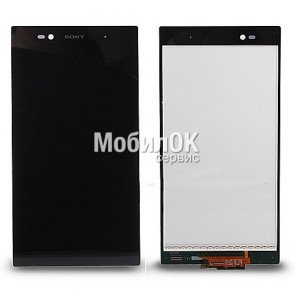 Дисплей для Sony C6802/C6806/C6833 XL39h Xperia Z Ultra черный, с тачскрином, разборка