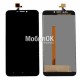 Дисплей для Oukitel U20 Plus черный, с тачскрином