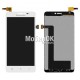Дисплей для Lenovo S850 белый, с тачскрином