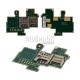 Коннектор SIM-карты для Sony C1904/C1905 Xperia M со шлейфом, коннектором карты памяти