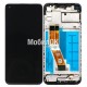 Дисплей для Samsung A115F Galaxy A11/M115F Galaxy M11 черный, с тачскрином и рамкой