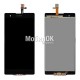 Дисплей для Sony D5322 Xperia T2 Ultra DS черный, с тачскрином