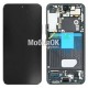 Дисплей для Samsung S901B Galaxy S22 Phantom Black в сборе с рамкой, оригинал (GH82-27520A)