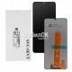 Дисплей для Samsung M127F Galaxy M12 черный, оригинал (GH82-24491A)