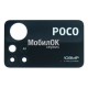 Стекло камеры для Xiaomi Poco X4 Pro черное