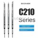 Жало Sunshine SS-C210-K для паяльника прямое (лезвие), с нагревательным элементом