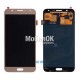 Дисплей для Samsung J700F Galaxy J7 золотистый, с тачскрином (In-Cell)