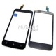 Сенсорный экран для Lenovo A378/A378T черный