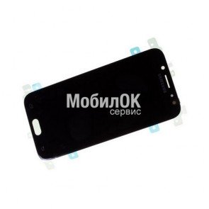 Дисплей для Samsung J530F Galaxy J5 (2017) черный, оригинал (GH97-20738A)