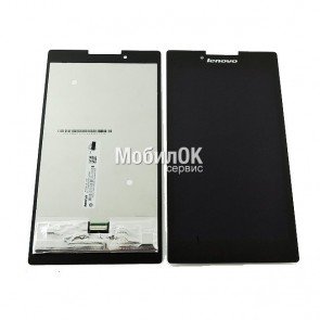 Дисплей для Lenovo Tab 2 A7-30/A7-30DC/A7-30F Tab 2 черный, с тачскрином